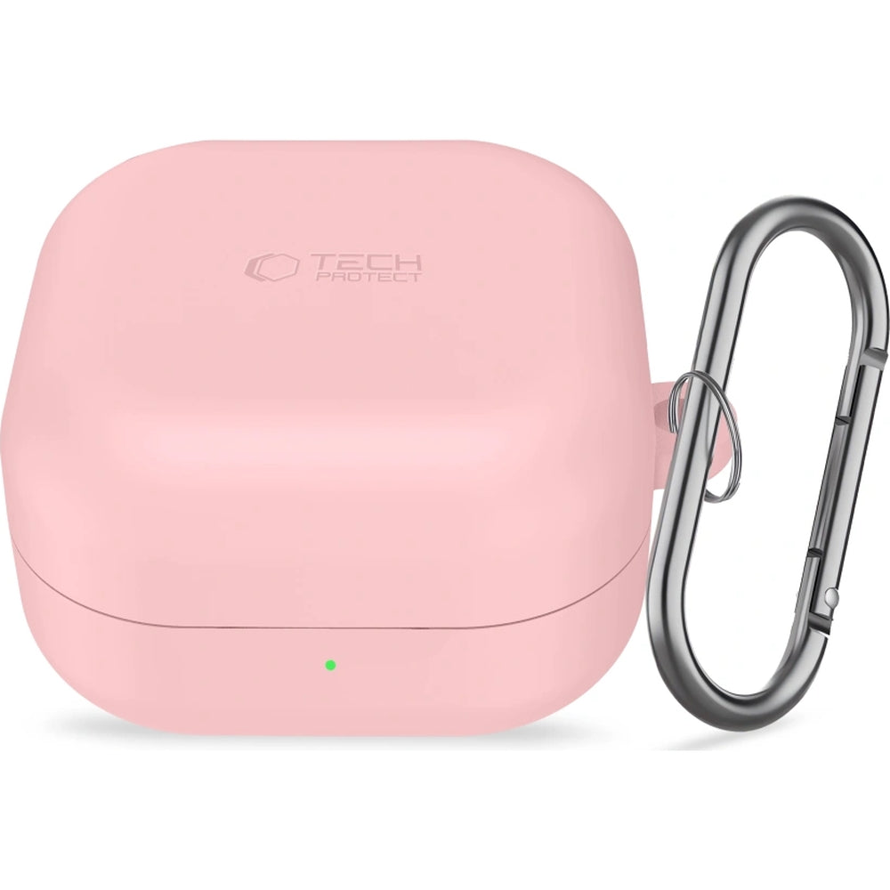 Schutzhülle für Galaxy Buds 4 / 4 Pro, Tech-Protect Silicone Hook, Rosa