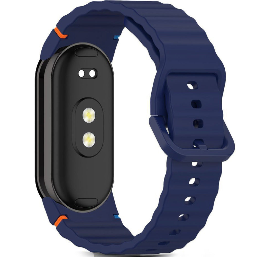 Armband für Xiaomi Smart Band 10 / 9 / 9 NFC / 8, Tech-Protect Silicone Sport, Dunkelblau