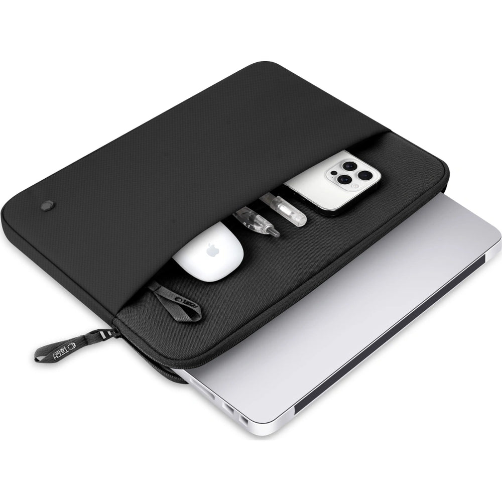 Universal Laptoptasche bis zu 13"-14", Tech-Protect Sleeve, Schwarz