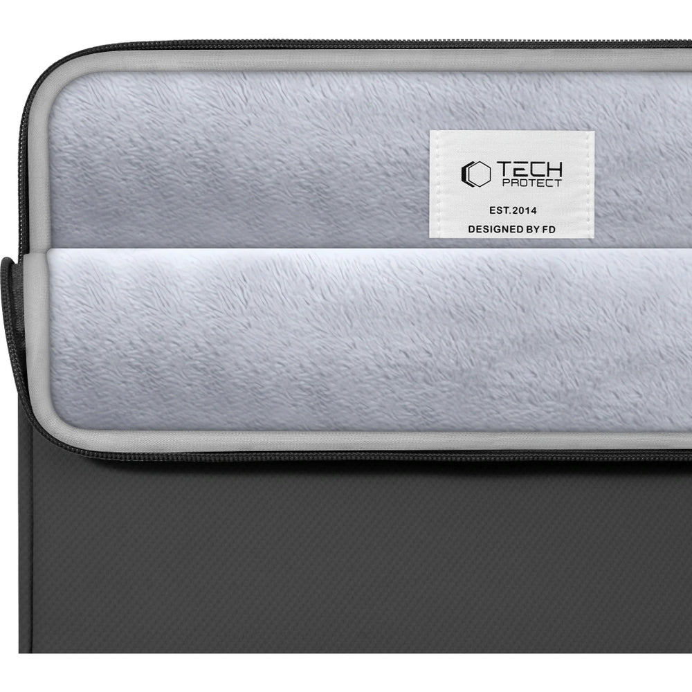 Universal Laptoptasche bis zu 13"-14", Tech-Protect Sleeve, Schwarz