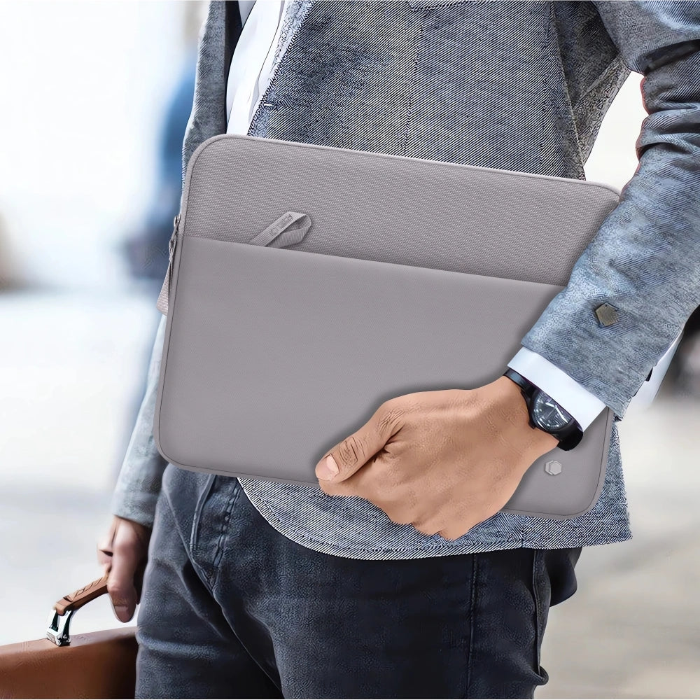 Universal Laptoptasche bis zu 13"-14", Tech-Protect Sleeve, Grau