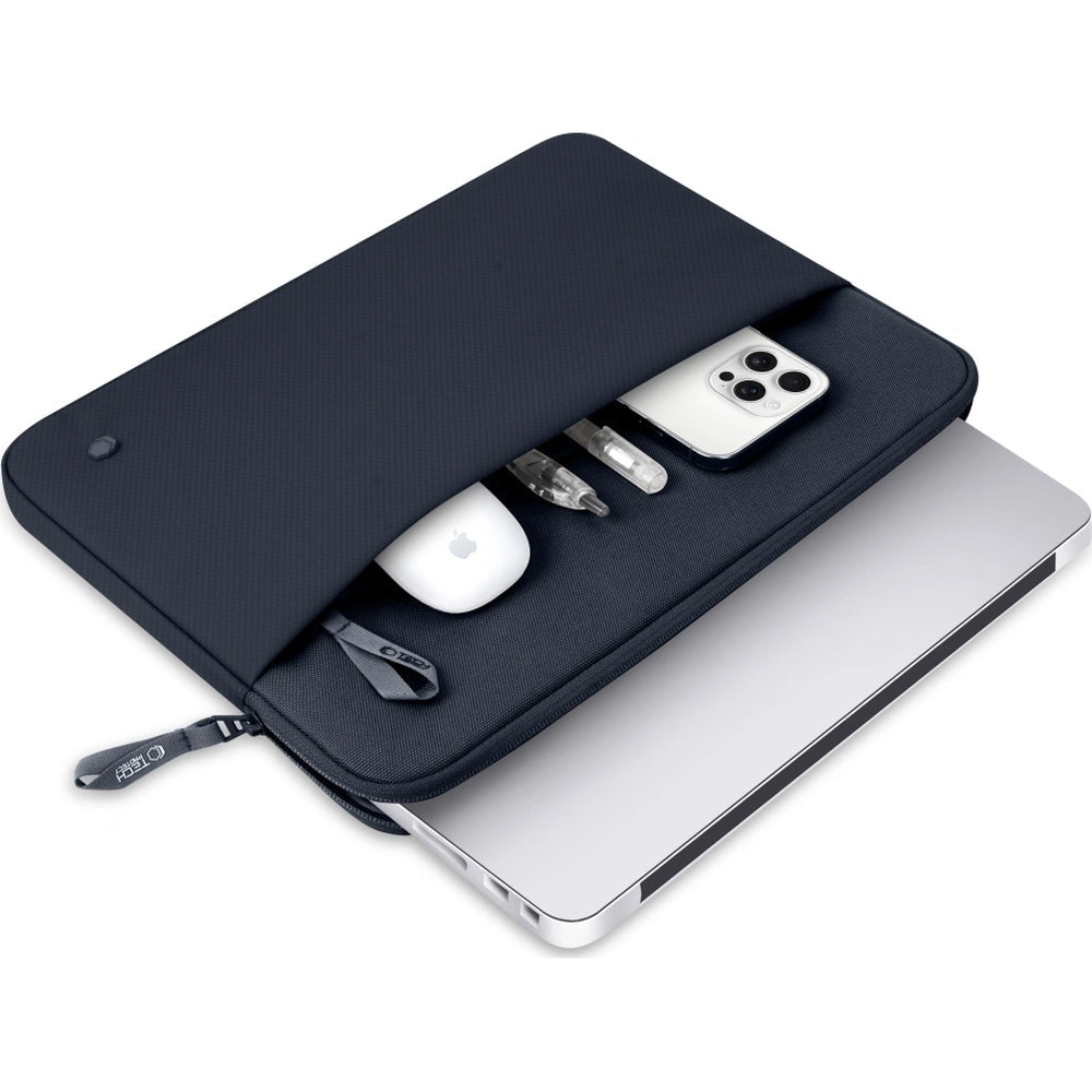 Universal Laptoptasche bis zu 13"-14", Tech-Protect Sleeve, Dunkelblau