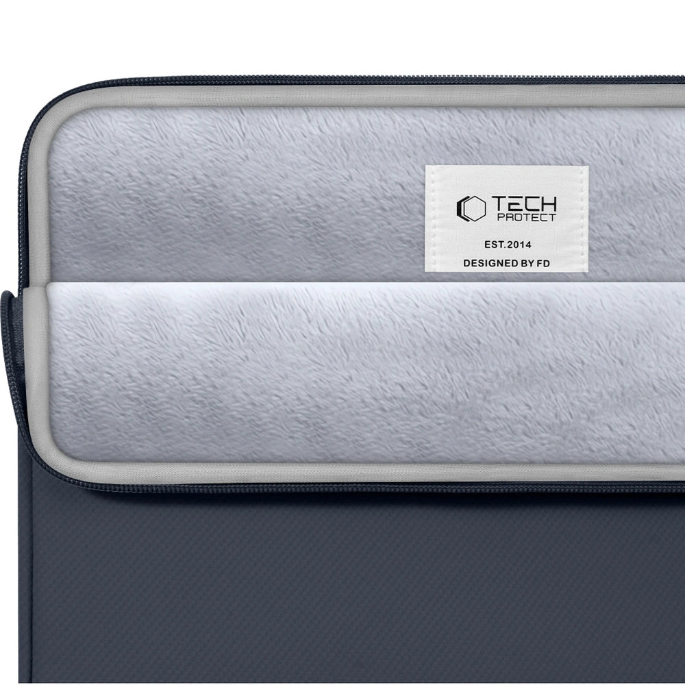 Universal Laptoptasche bis zu 13"-14", Tech-Protect Sleeve, Dunkelblau