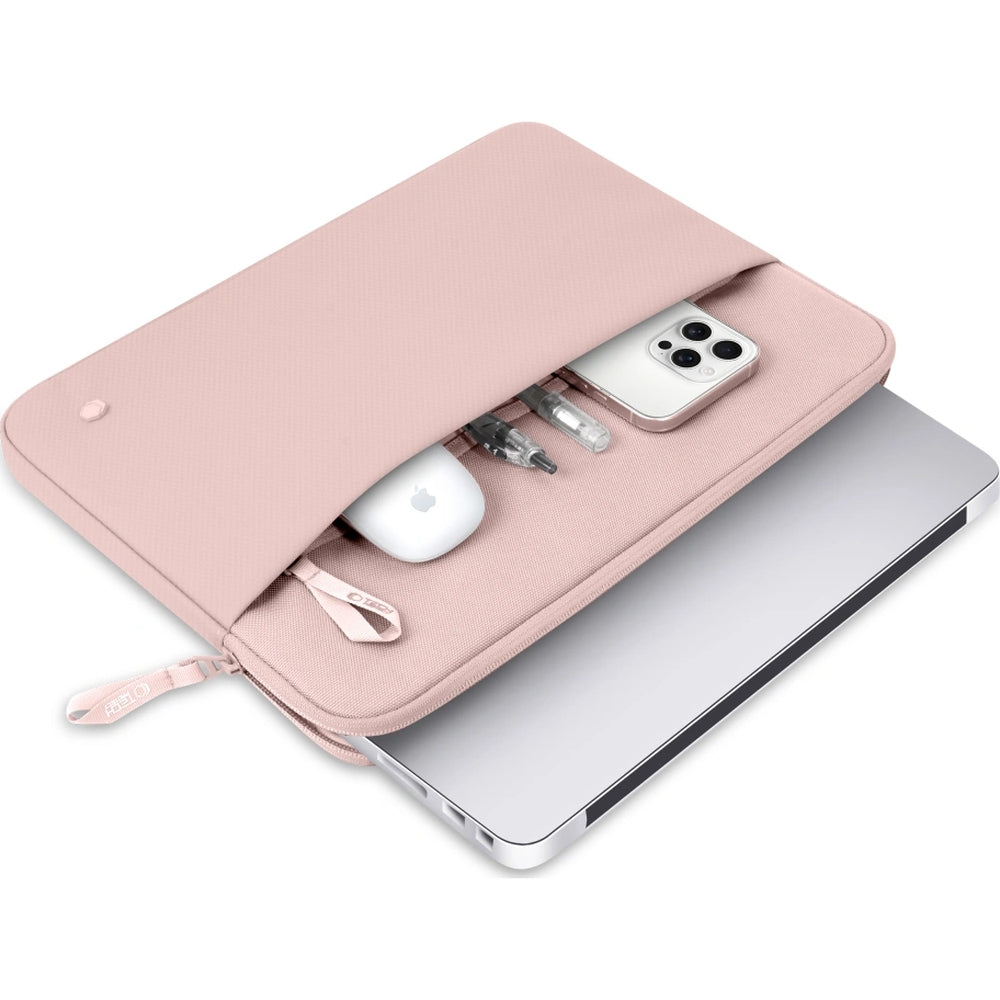 Universal Laptoptasche bis zu 13"-14", Tech-Protect Sleeve, Rosa