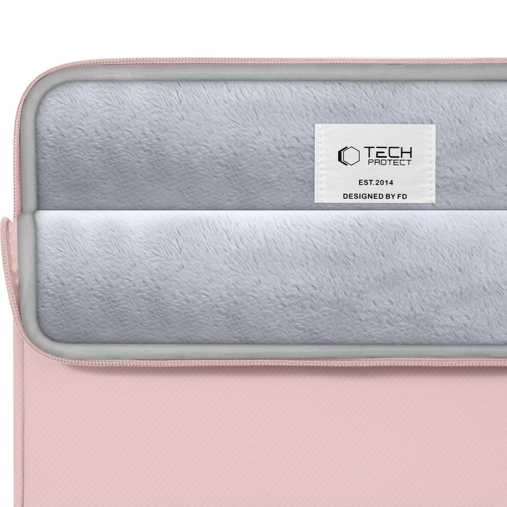 Universal Laptoptasche bis zu 13"-14", Tech-Protect Sleeve, Rosa