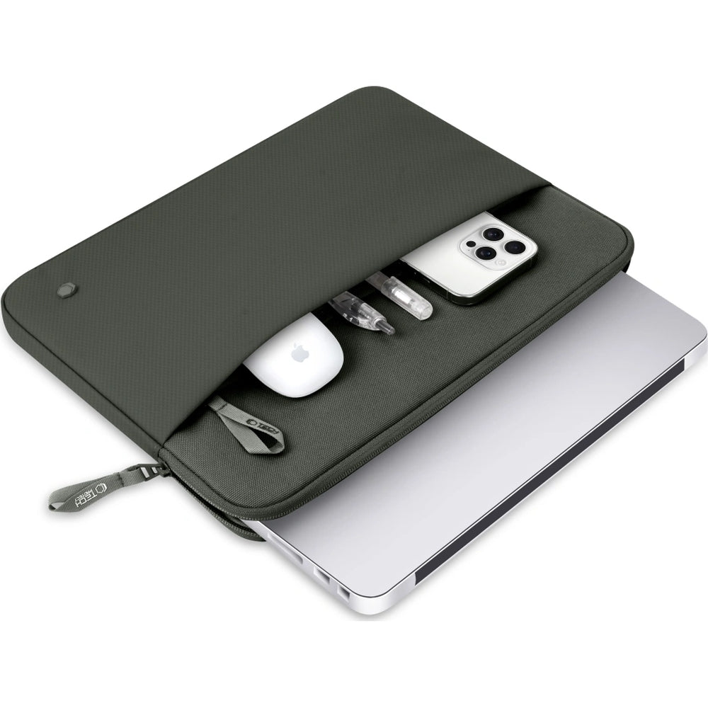 Universal Laptoptasche bis zu 15"-16", Tech-Protect Sleeve, Grün