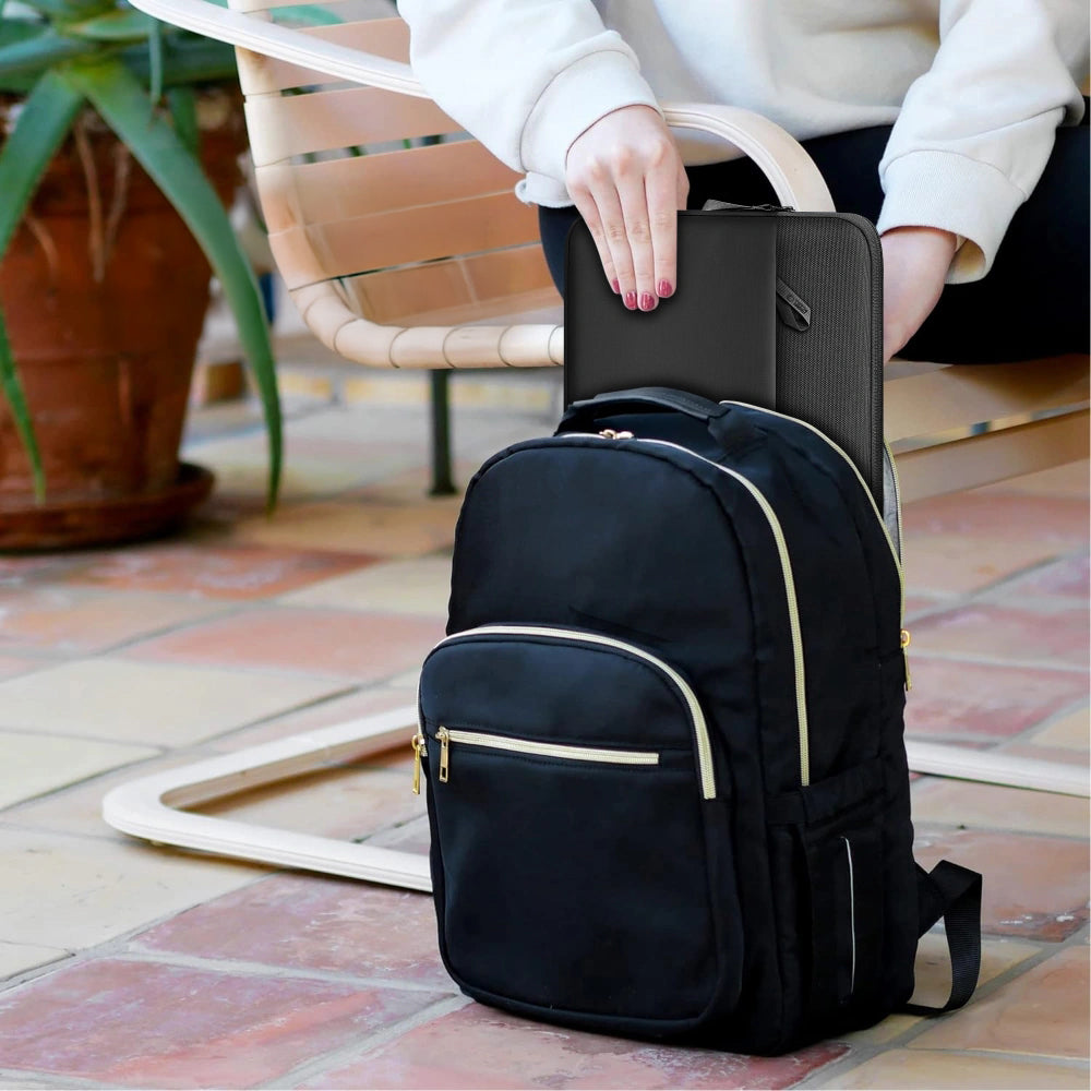 Universal Laptoptasche bis zu 15"-16", Tech-Protect Sleeve, Schwarz