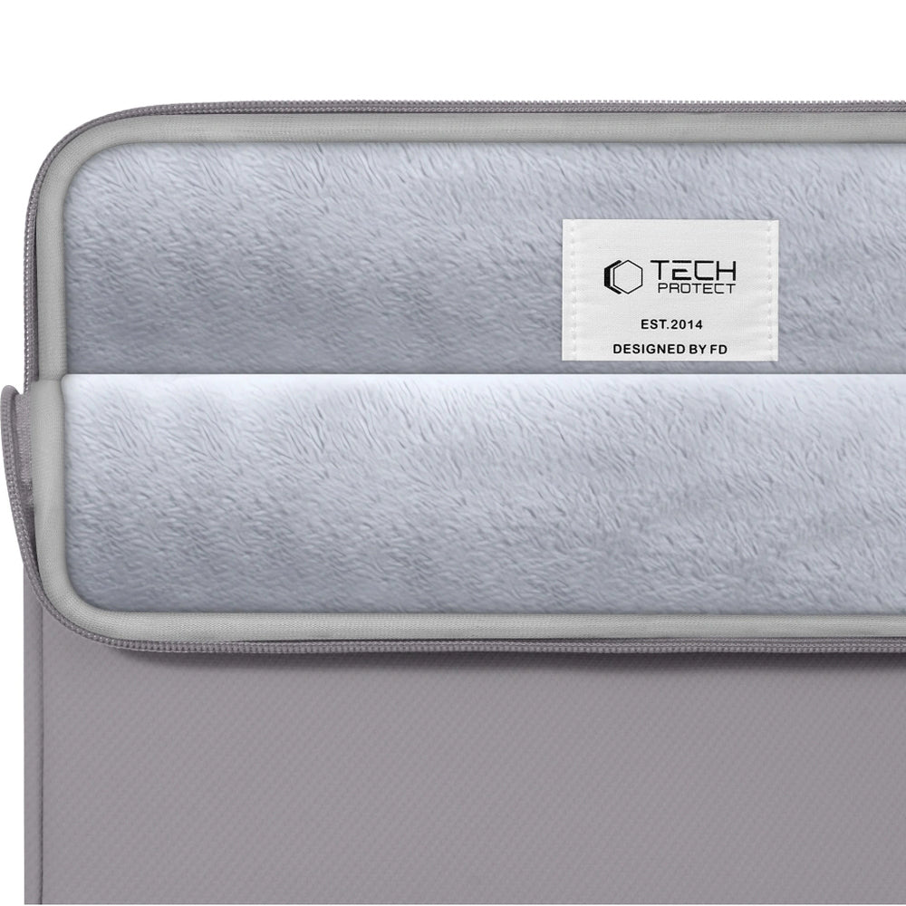 Universal Laptoptasche bis zu 15"-16", Tech-Protect Sleeve, Grau