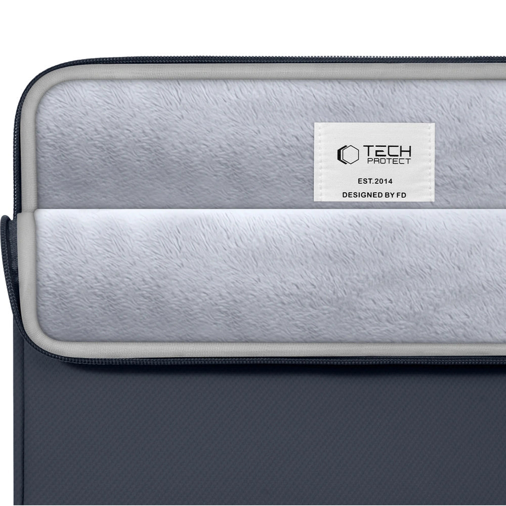 Universal Laptoptasche bis zu 15"-16", Tech-Protect Sleeve, Dunkelblau