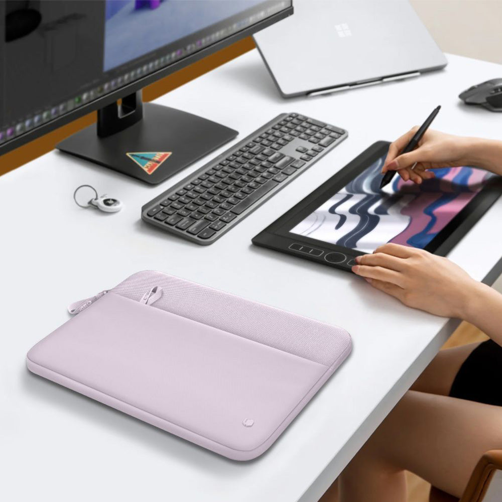 Universal Laptoptasche bis zu 15"-16", Tech-Protect Sleeve, Violett