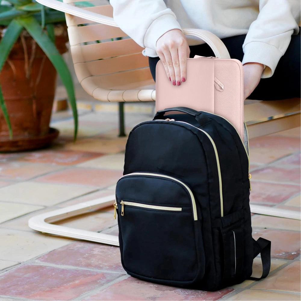 Universal Laptoptasche bis zu 15"-16", Tech-Protect Sleeve, Rosa