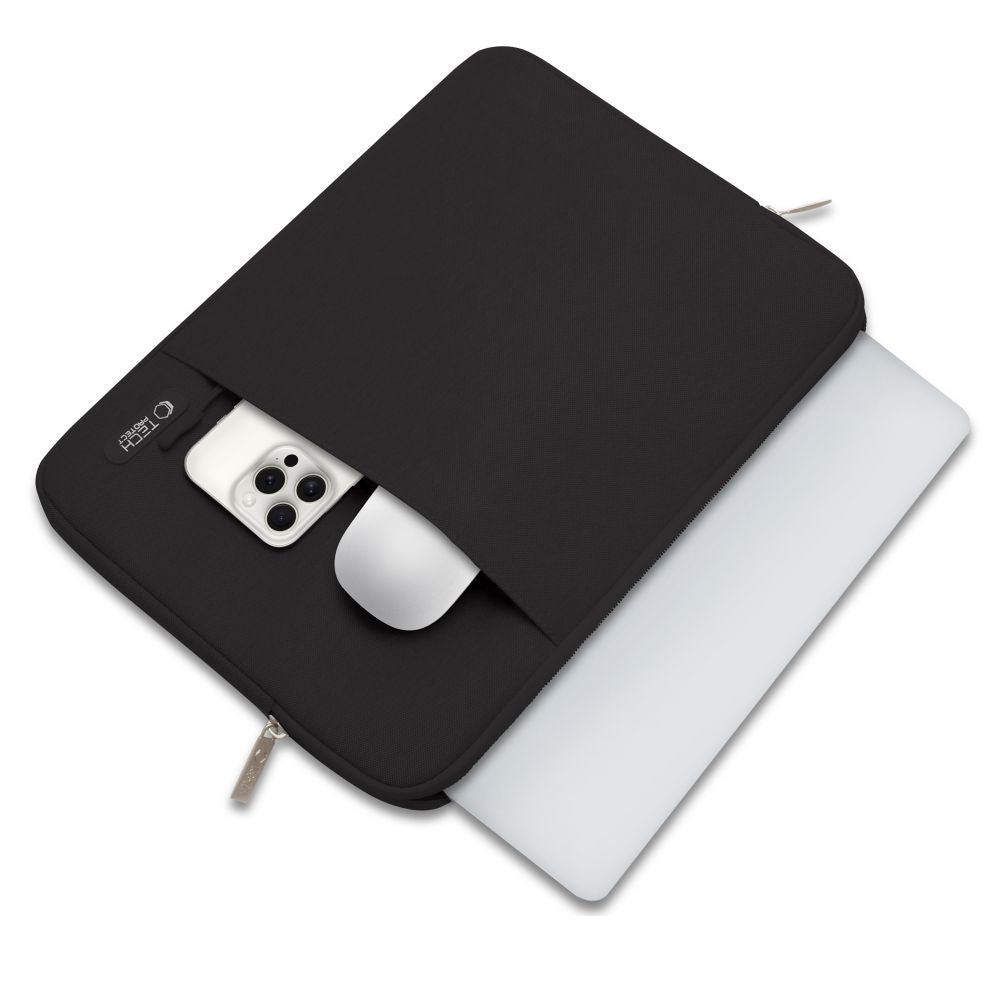 Schutzhülle für 13" / 14" Laptop, Tech-Protect Sleevy, Schwarz