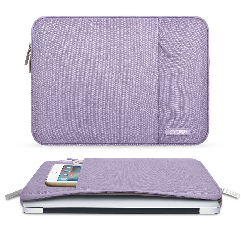 Schutzhülle für 13" / 14" Laptop, Tech-Protect Sleevy, Violett