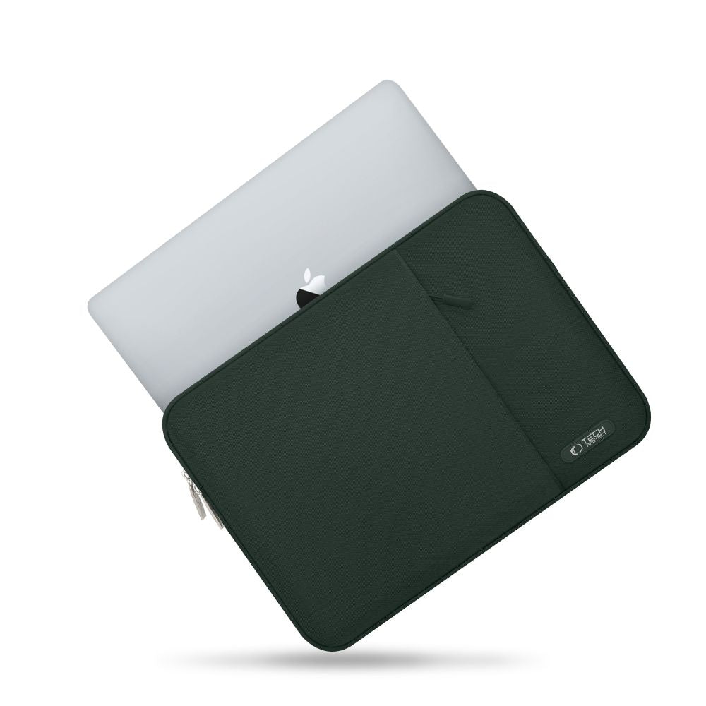 Schutzhülle für 13" / 14" Laptop, Tech-Protect Sleevy, Grün