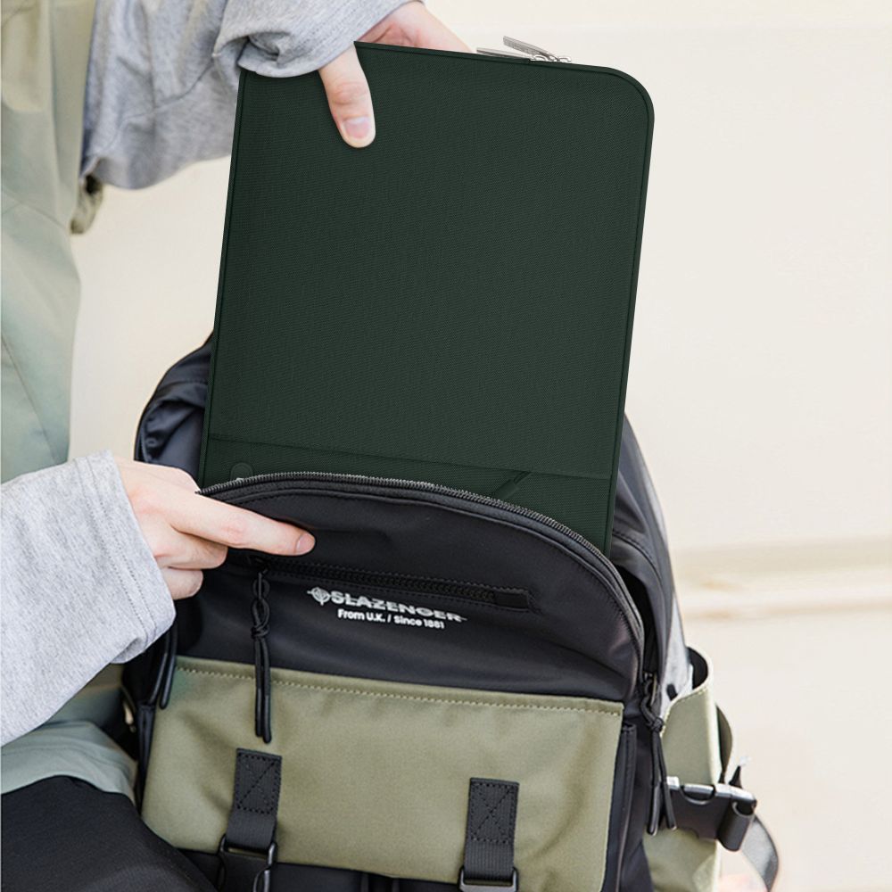 Schutzhülle für 13" / 14" Laptop, Tech-Protect Sleevy, Grün
