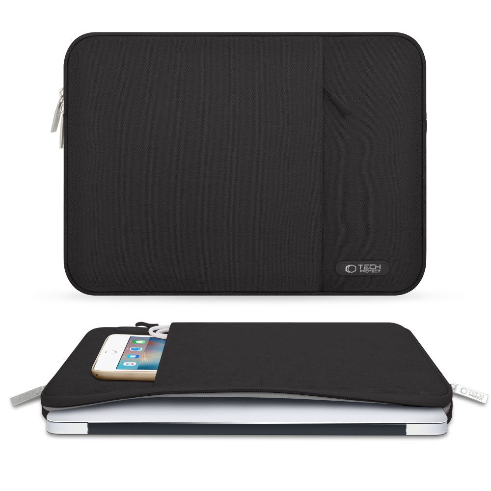 Schutzhülle für 15" / 16" Laptop, Tech-Protect Sleevy, Schwarz