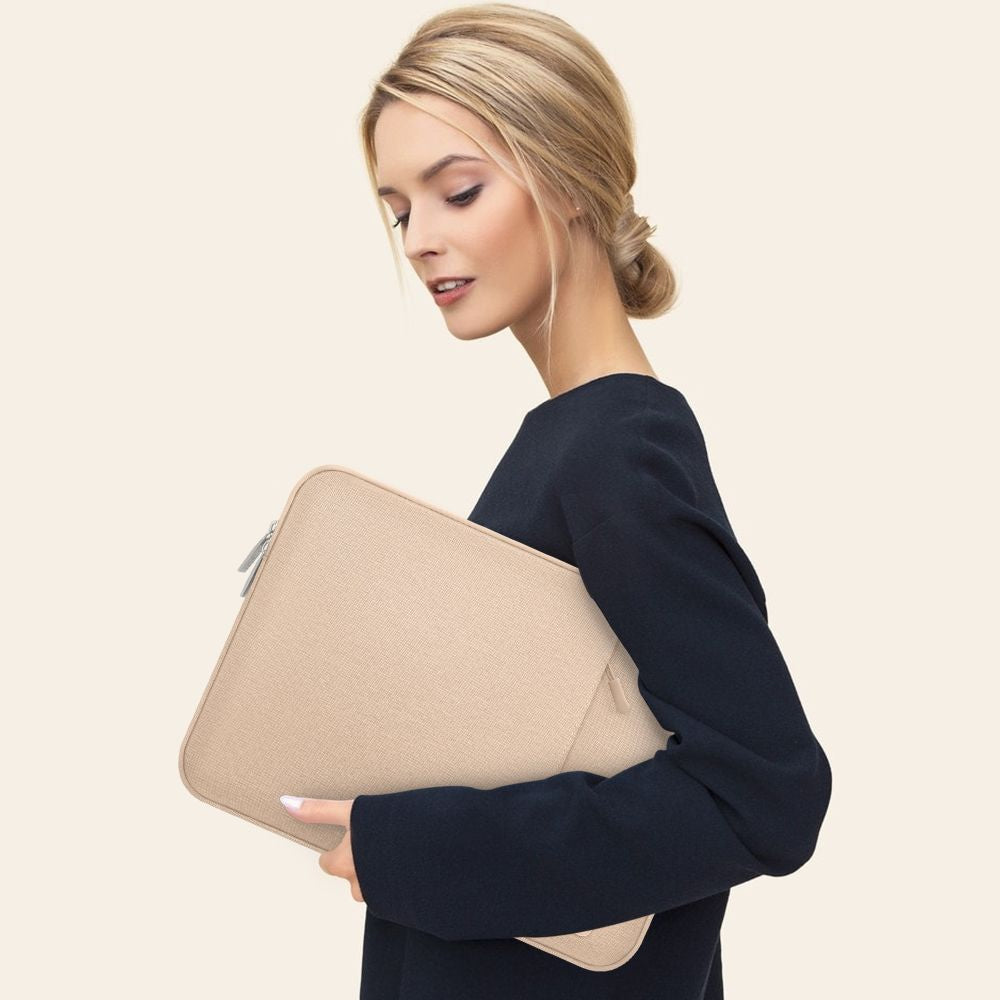 Schutzhülle für 15" / 16" Laptop, Tech-Protect Sleevy, Beige