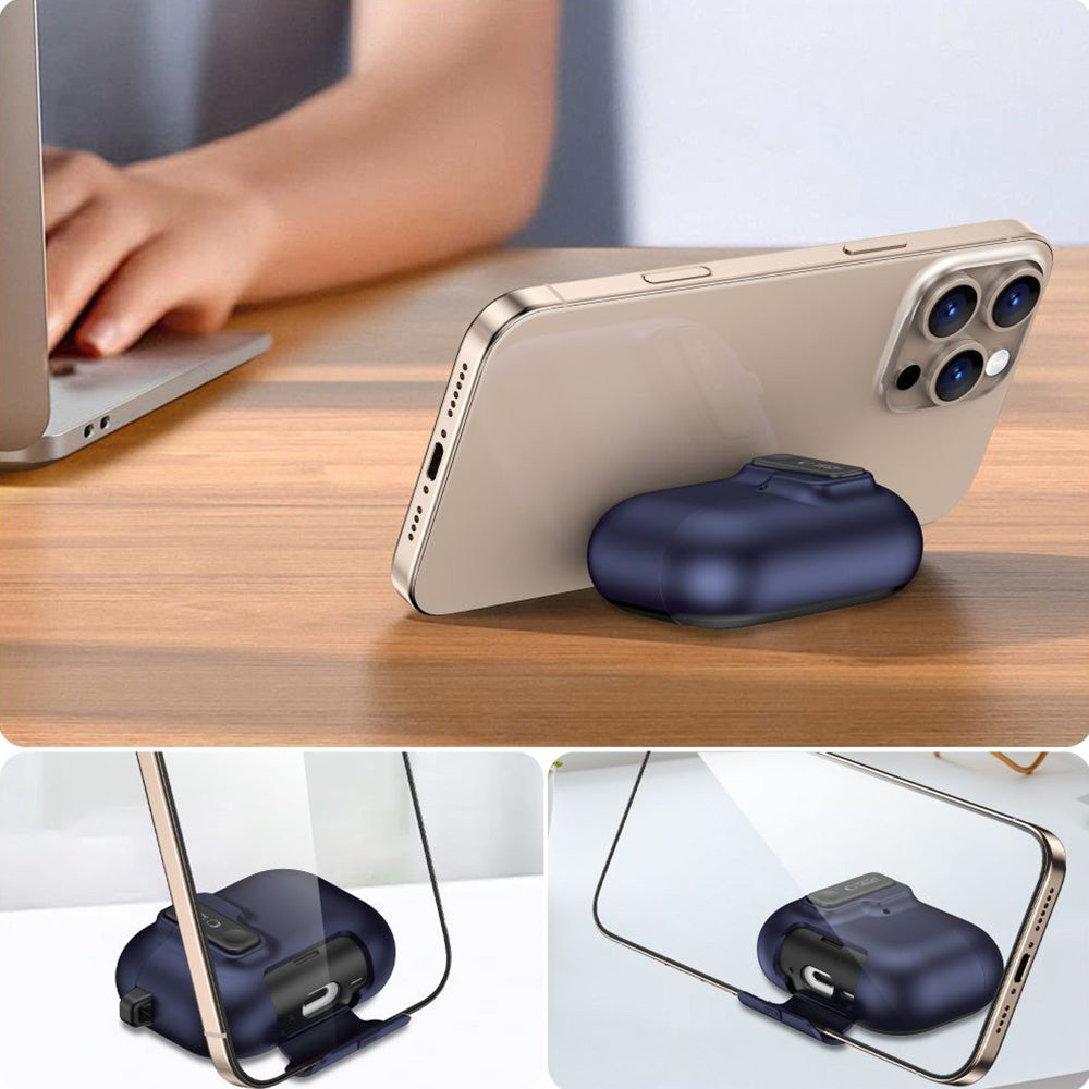 Schutzhülle für Apple AirPods Pro 3, Tech-Protect Slim Hook, Dunkelblau
