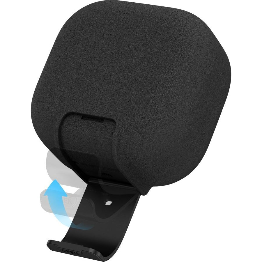 Schutzhülle Tech-Protect Slim Hook für Samsung Galaxy Buds 4 / 4 Pro, Schwarz