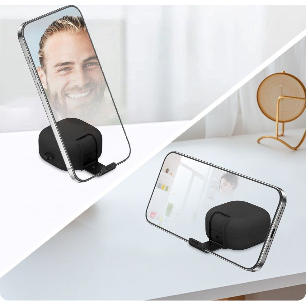 Schutzhülle Tech-Protect Slim Hook für Samsung Galaxy Buds 4 / 4 Pro, Schwarz