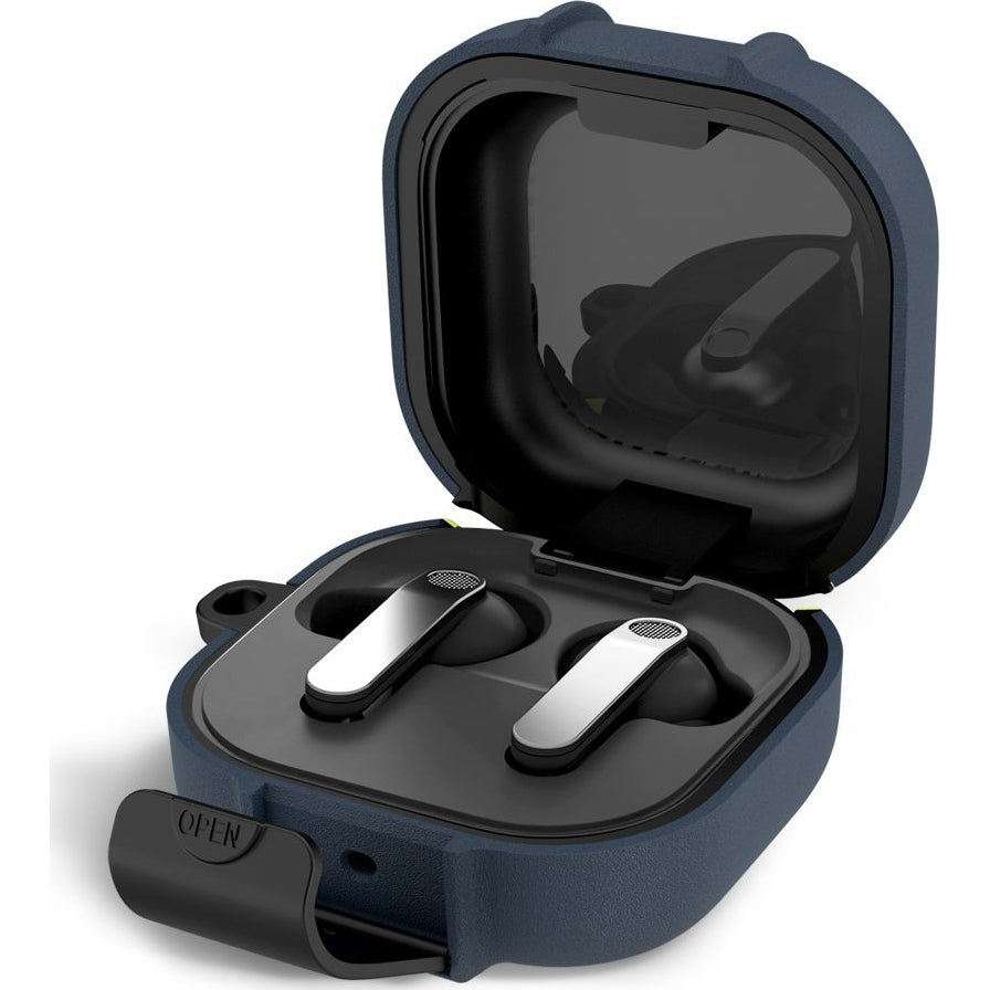 Schutzhülle Tech-Protect Slim Hook für Samsung Galaxy Buds 4 / 4 Pro, Blau