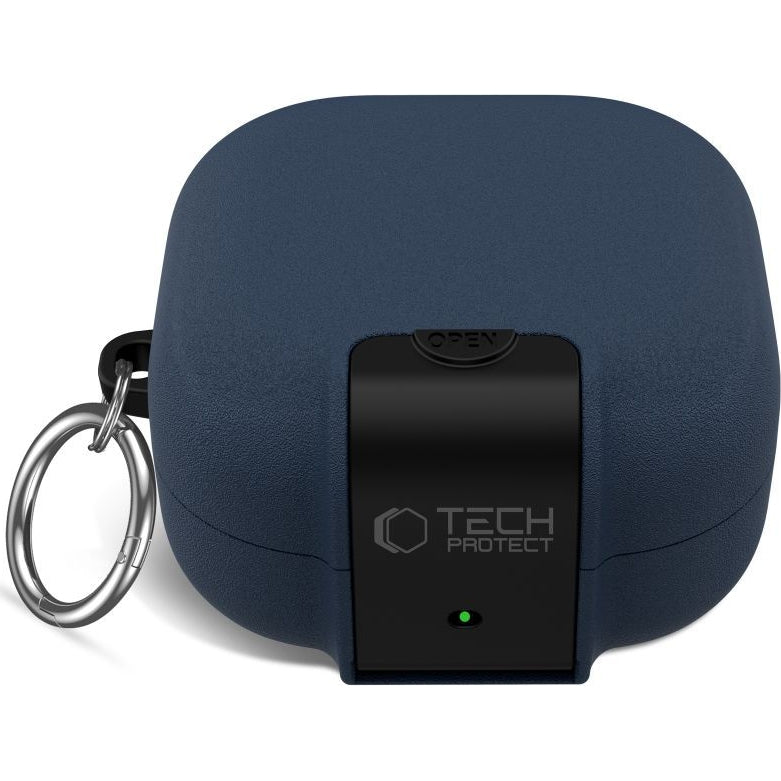 Schutzhülle Tech-Protect Slim Hook für Samsung Galaxy Buds 4 / 4 Pro, Blau