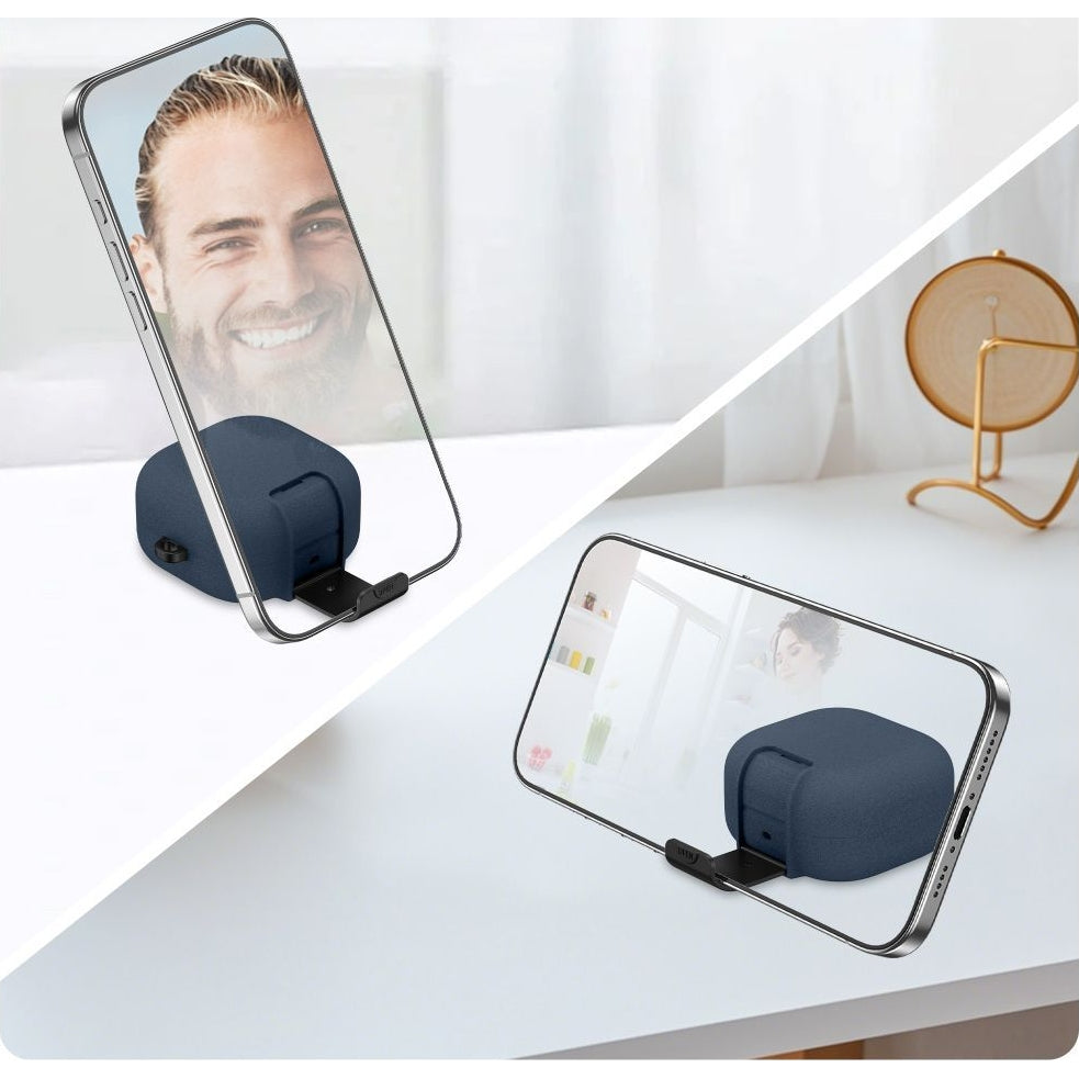 Schutzhülle Tech-Protect Slim Hook für Samsung Galaxy Buds 4 / 4 Pro, Blau