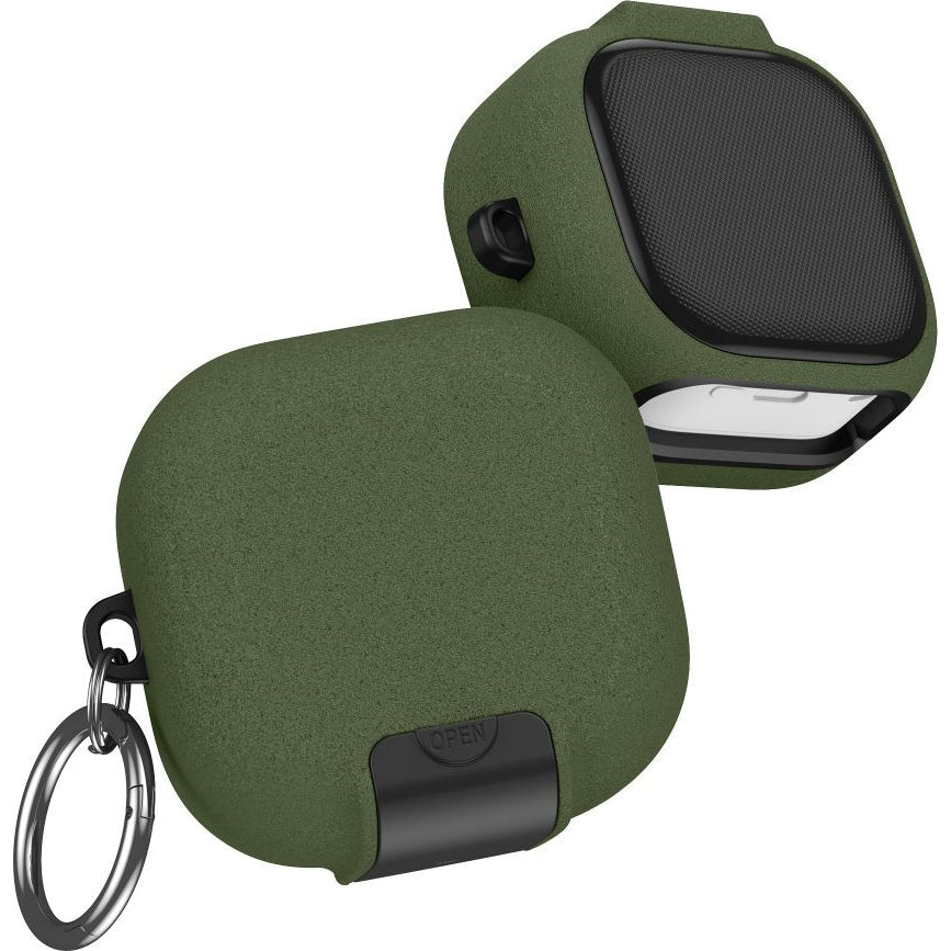 Schutzhülle Tech-Protect Slim Hook für Samsung Galaxy Buds 4 / 4 Pro, Grün