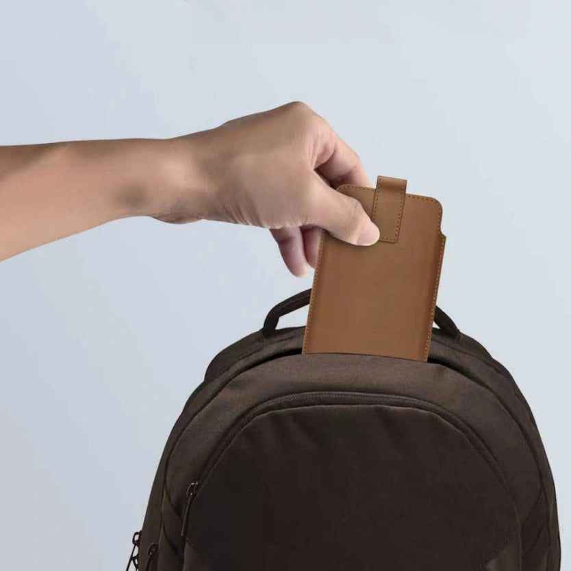 Tech-Protect SM65 Universal-Handytasche 6" - 6,9“, Braun