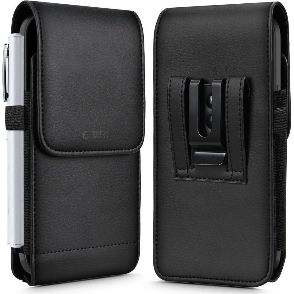Universelle Tasche Tech-Protect SM75 Universal Phone Pouch 5,8" - 6,8“, Schwarz