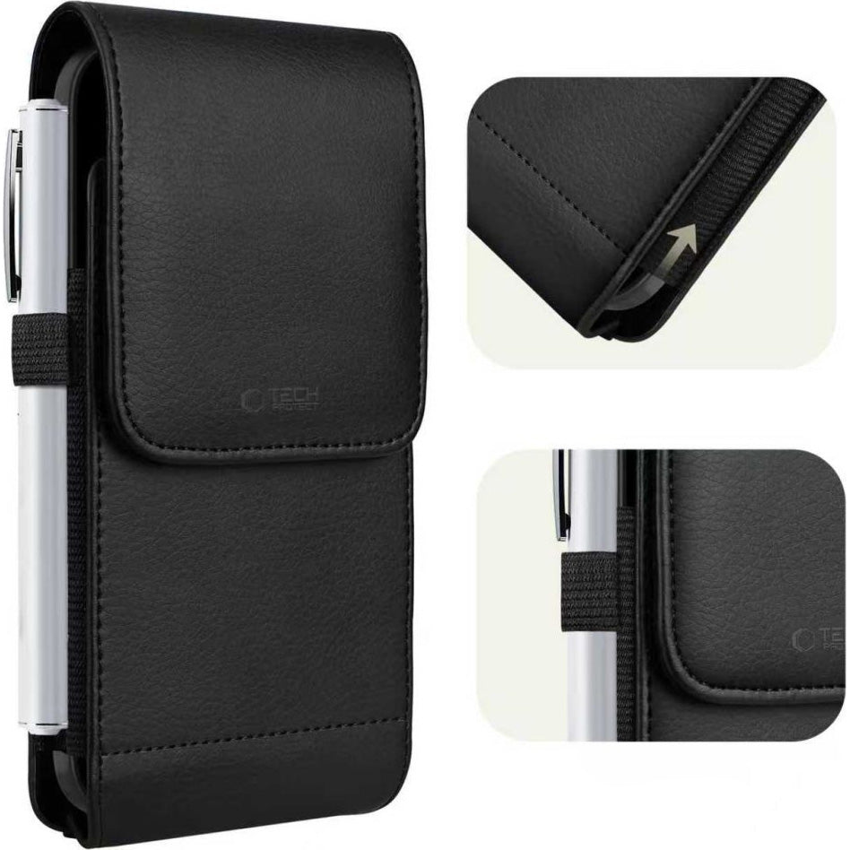 Universelle Tasche Tech-Protect SM75 Universal Phone Pouch 5,8" - 6,8“, Schwarz