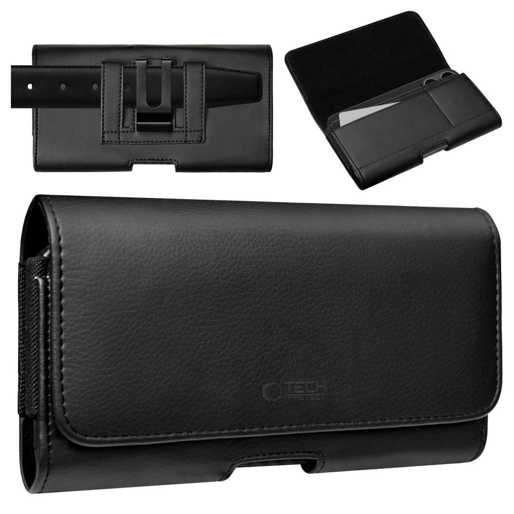 Universelle Tasche Tech-Protect SM80 Universal Phone Pouch 5,8" - 6,8“, Schwarz