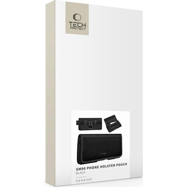 Universelle Tasche Tech-Protect SM90 Universal Phone Pouch 5,8" - 6,8“, Schwarz