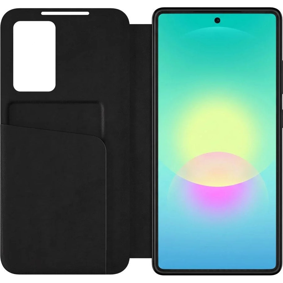 Handyhülle mit Klappe für Galaxy A27 5G, Tech-Protect  Smart Wallet, Schwarz