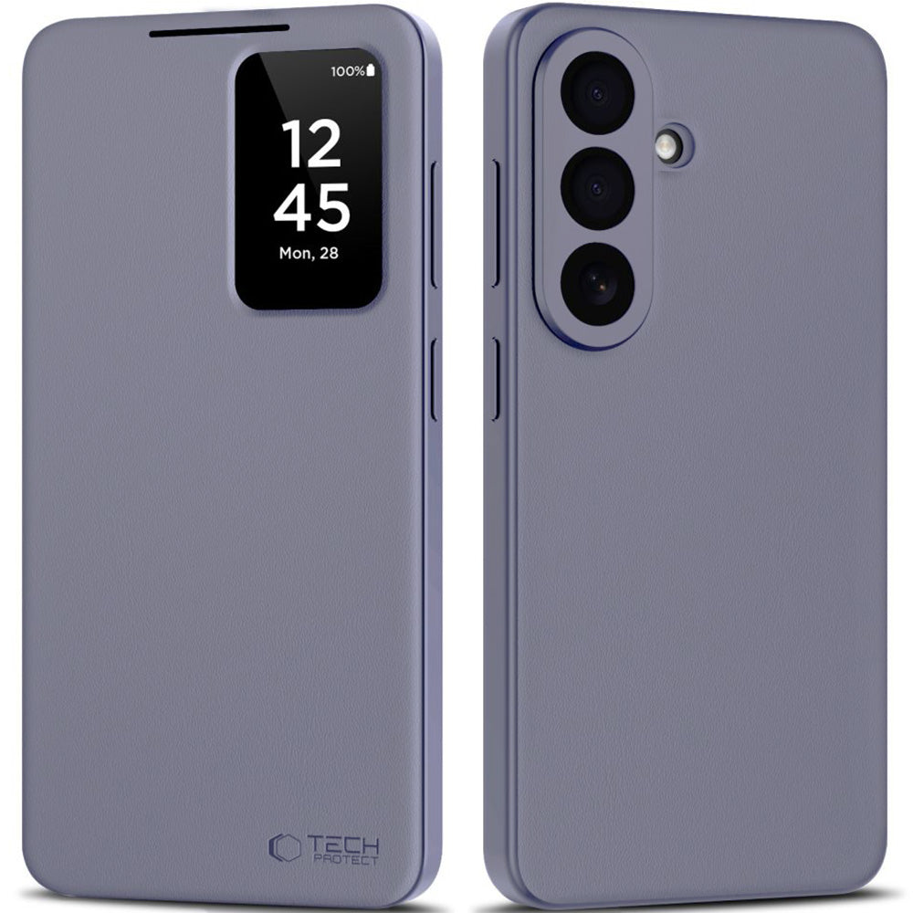 Handyhülle mit Klappe für Galaxy S26 Plus, Tech-Protect Wallet, Violett