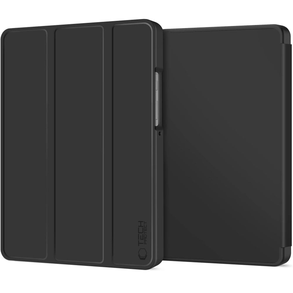 Schutzhülle mit Klappe für Galaxy Tab A11 Plus / A9 Plus, Tech-Protect SmartCase, Schwarz