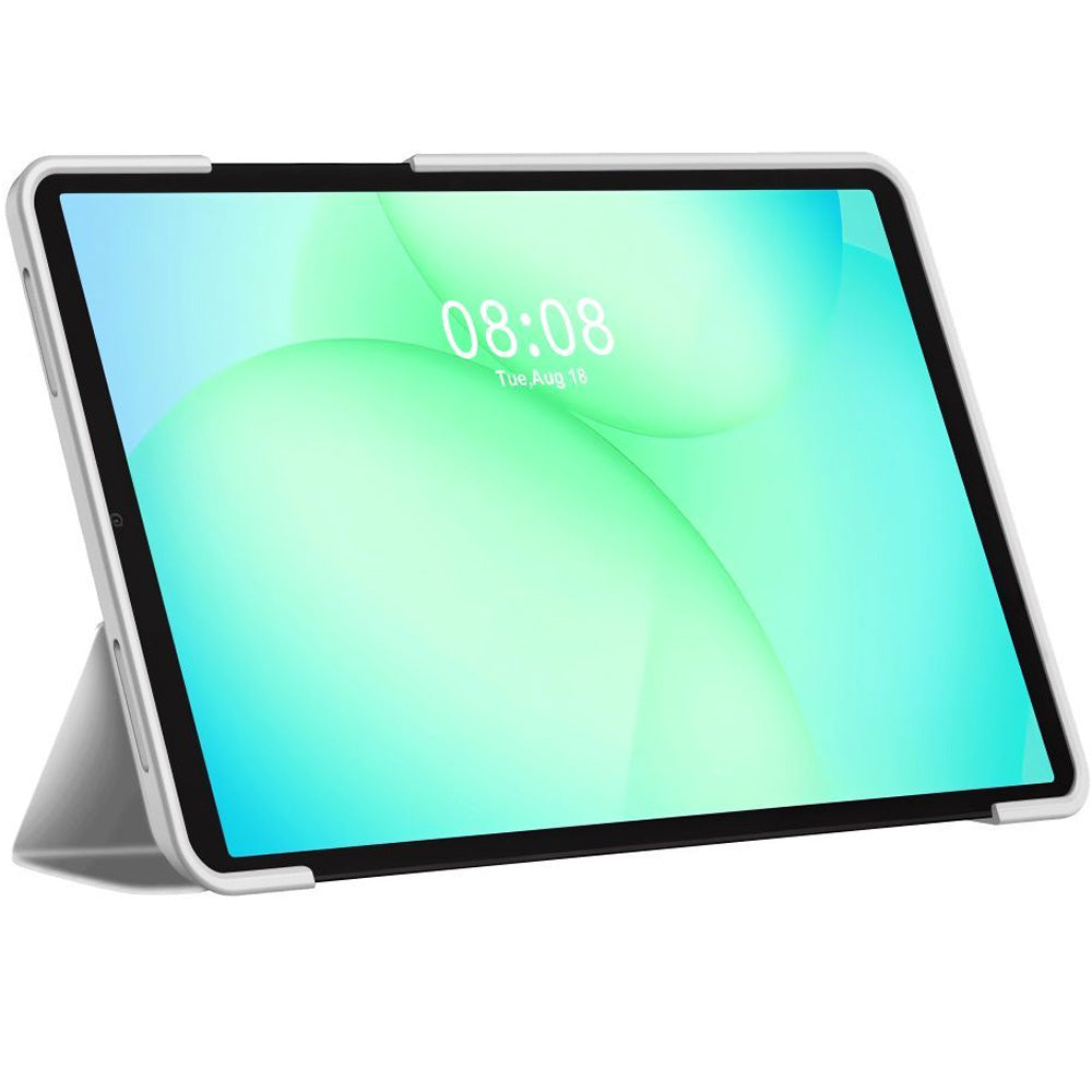 Schutzhülle mit Klappe für Galaxy Tab A11 Plus / A9 Plus, Tech-Protect SmartCase, Grau