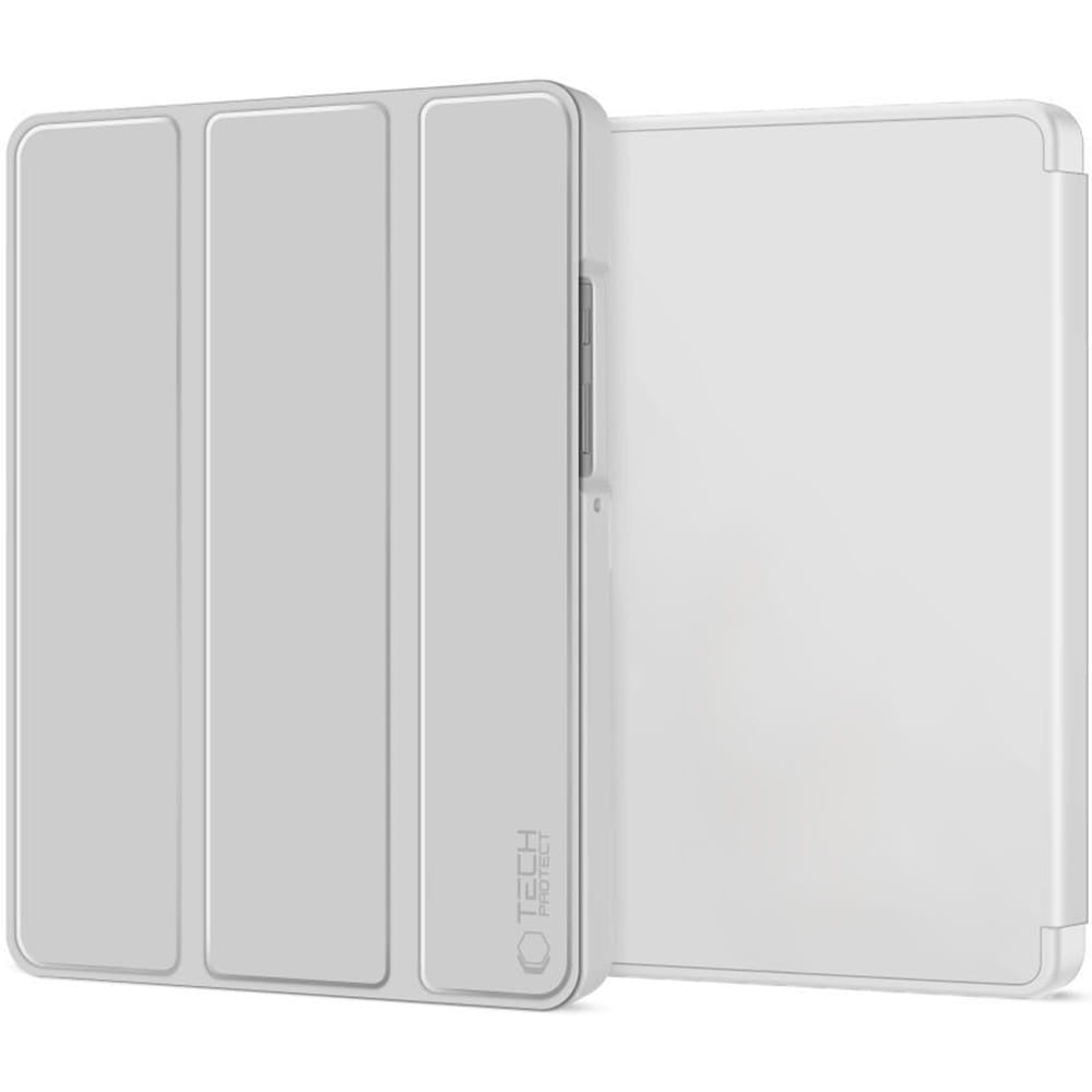 Schutzhülle mit Klappe für Galaxy Tab A11 Plus / A9 Plus, Tech-Protect SmartCase, Grau