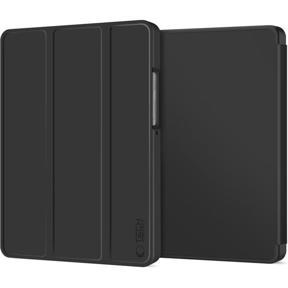Schutzhülle mit Klappe für Galaxy Tab A11 / Tab A9, Tech-Protect Smartcase, Schwarz