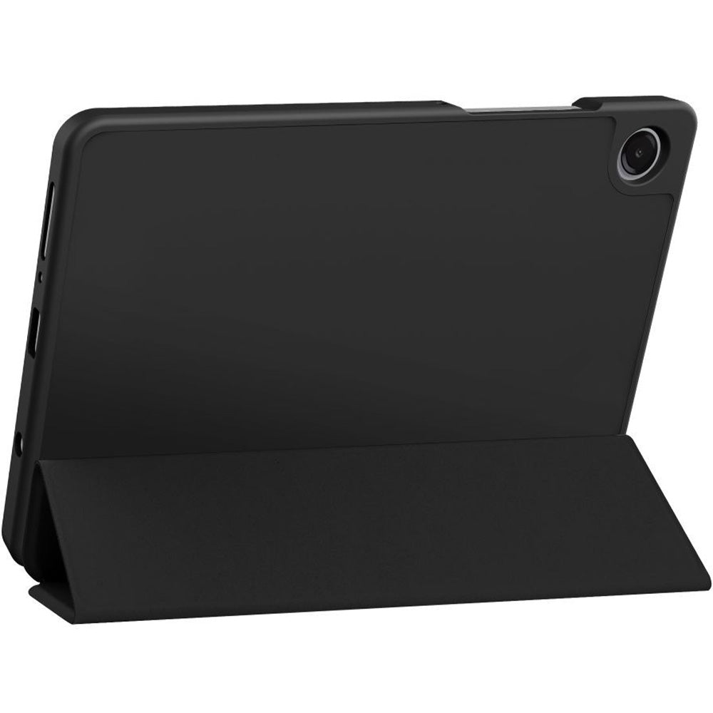 Schutzhülle mit Klappe für Galaxy Tab A11 / Tab A9, Tech-Protect Smartcase, Schwarz