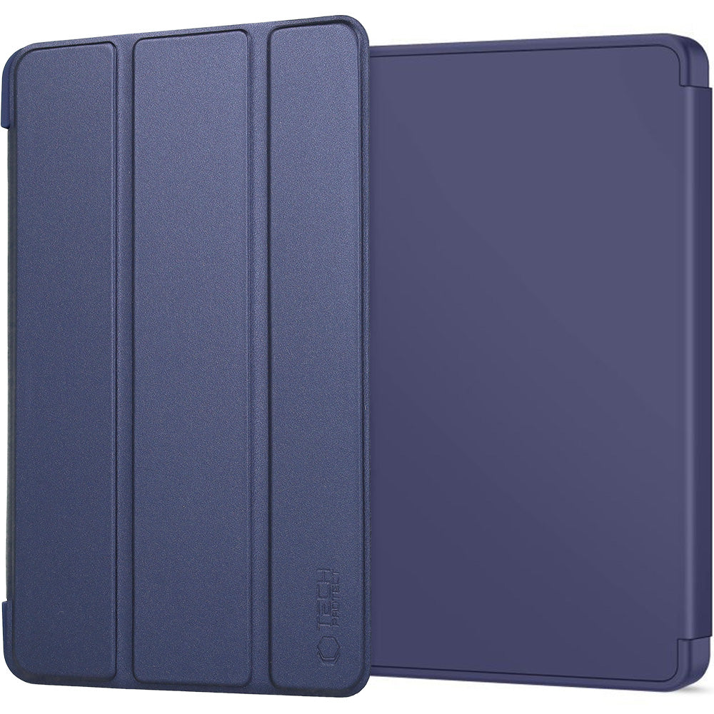 Schutzhülle mit Klappe für Galaxy Tab A11 / Tab A9, Tech-Protect Smartcase, Dunkelblau