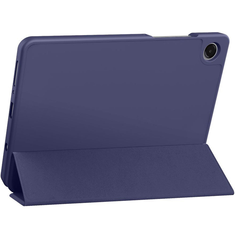 Schutzhülle mit Klappe für Galaxy Tab A11 / Tab A9, Tech-Protect Smartcase, Dunkelblau