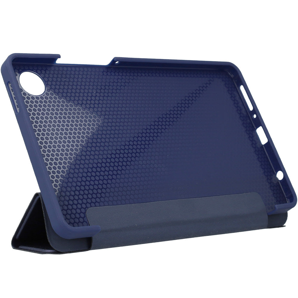 Schutzhülle mit Klappe für Galaxy Tab A11 / Tab A9, Tech-Protect Smartcase, Dunkelblau