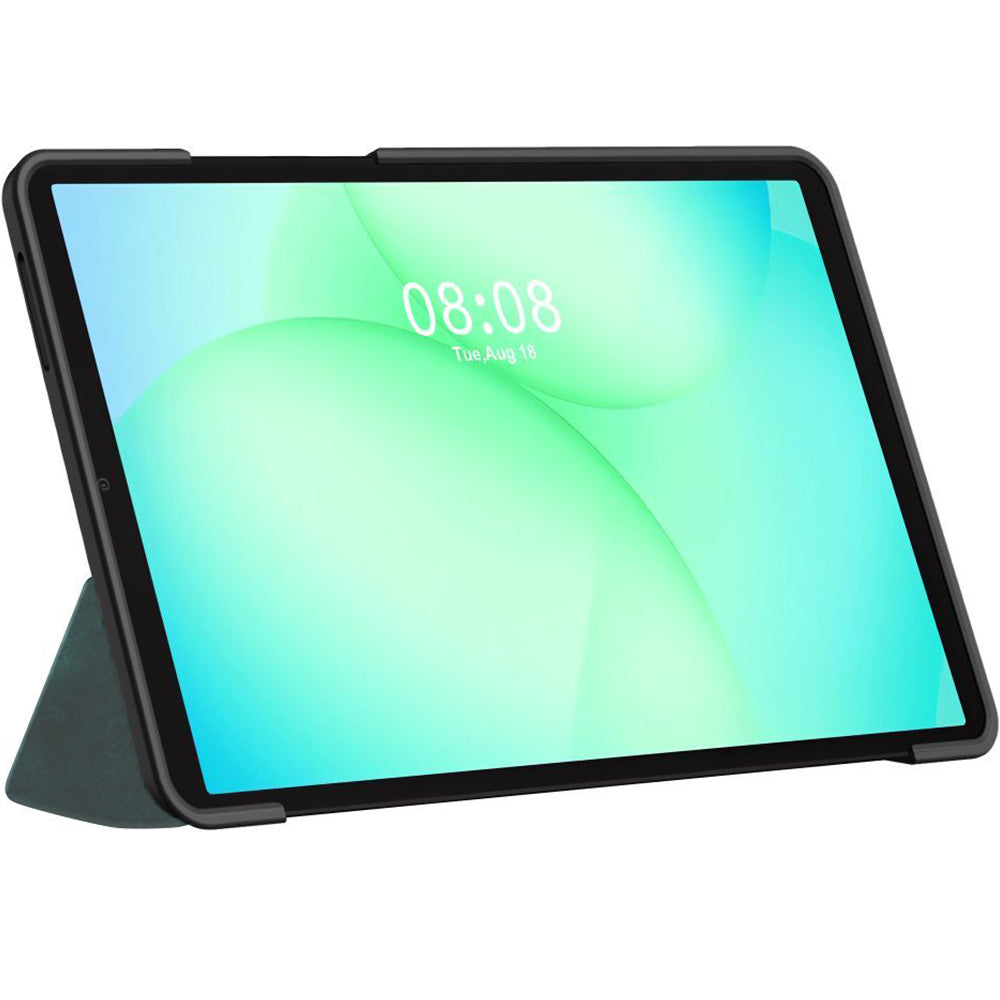 Schutzhülle mit Klappe für Galaxy Tab A11 / Tab A9, Tech-Protect SmartCase, Dunkelgrün