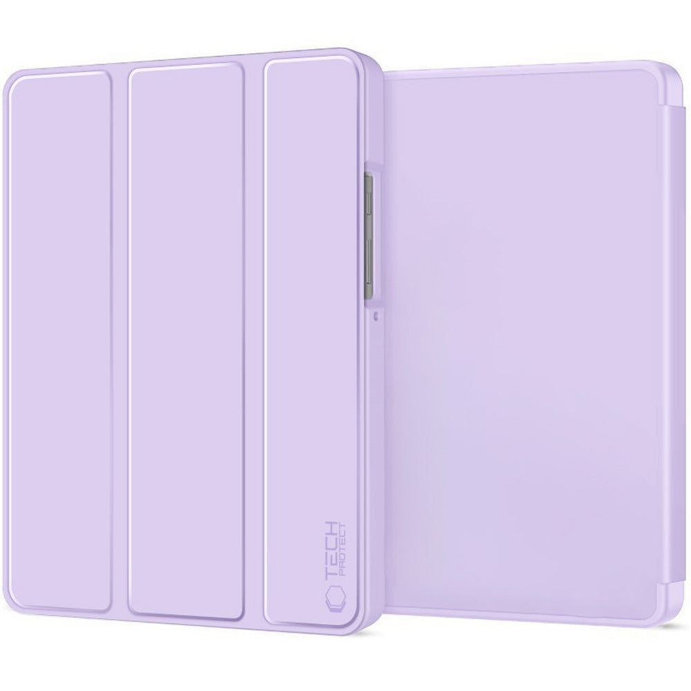 Schutzhülle mit Klappe für Galaxy Tab A11 / Tab A9, Tech-Protect Smartcase, Violett