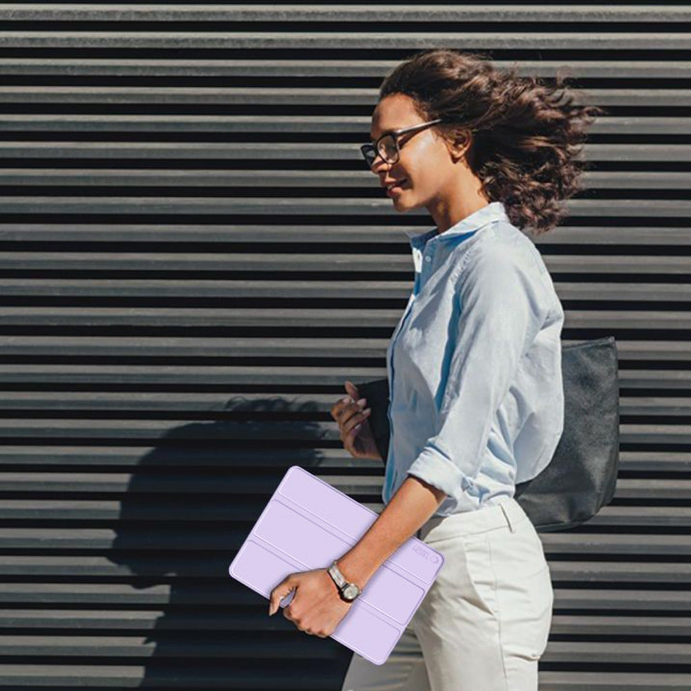 Schutzhülle mit Klappe für Galaxy Tab A11 / Tab A9, Tech-Protect Smartcase, Violett