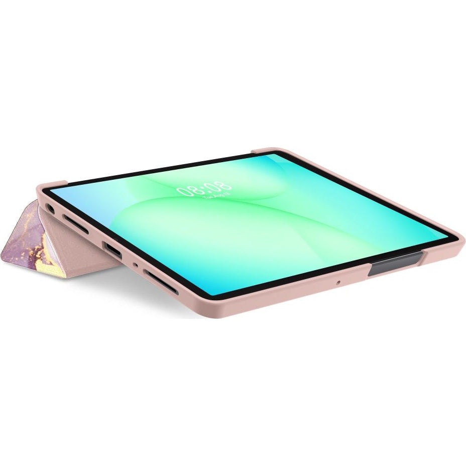 Schutzhülle mit Klappe für Galaxy Tab A11+ / Tab A9+, Tech-Protect SmartCase, Rosa