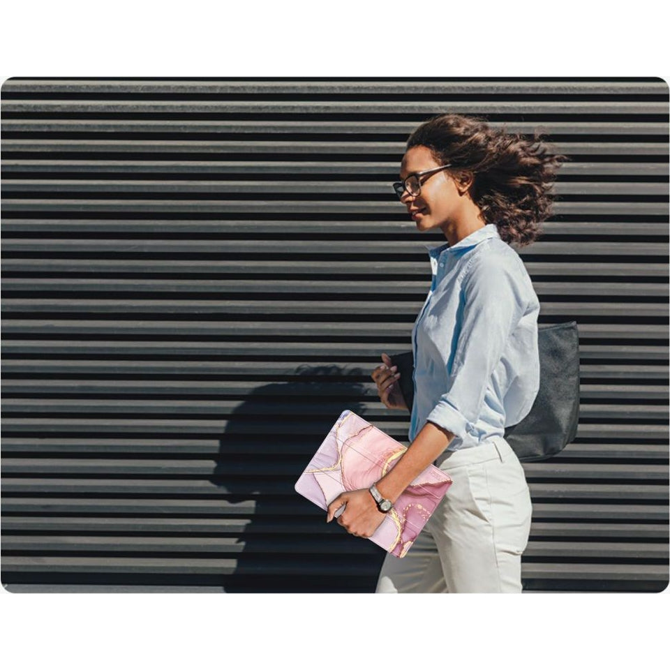 Schutzhülle mit Klappe für Galaxy Tab A11+ / Tab A9+, Tech-Protect SmartCase, Rosa