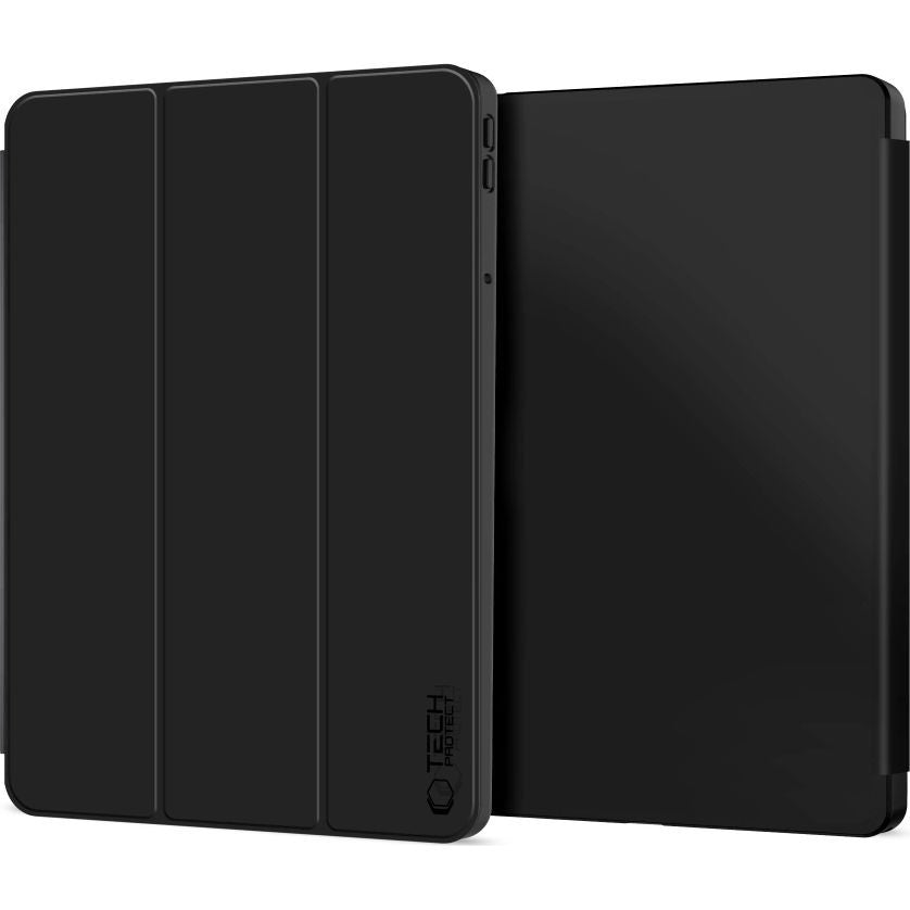 Schutzhülle mit Klappe für Lenovo Idea Tab 11.0, Tech-Protect Smartcase, Schwarz