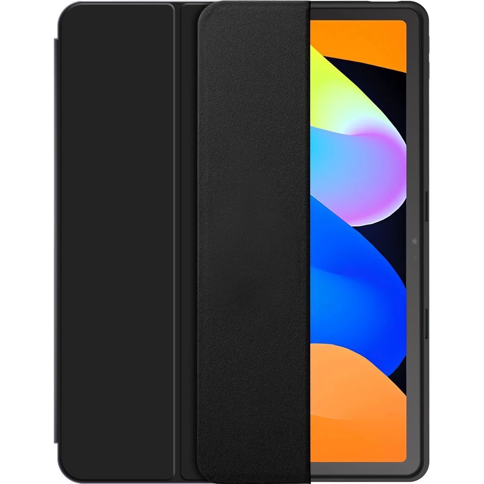 Schutzhülle mit Klappe für Lenovo Idea Tab 11.0, Tech-Protect Smartcase, Schwarz